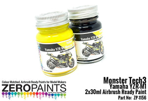 Zero Paints ZP-1156 Monster Tech3 Yamaha YZR-M1 Paint Set 2x30ml – imagen 2