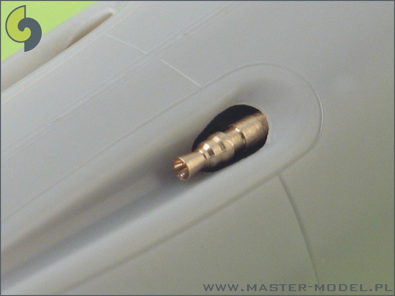 Master AM-48-010 Bf 109 F, G1 - G4 armament set (MG 17 tips) &amp;amp; Pitot Tube 1/48 – imagen 5