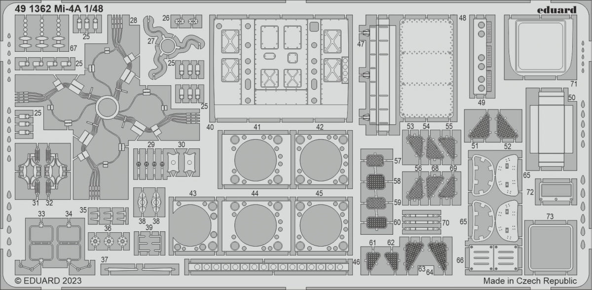 Eduard BIG49381 Mi-4A Trumpeter 1/48 – image 3