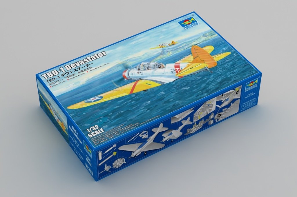 Trumpeter 02226 Douglas TBD-1 Devastator 1/32 – Bild 2