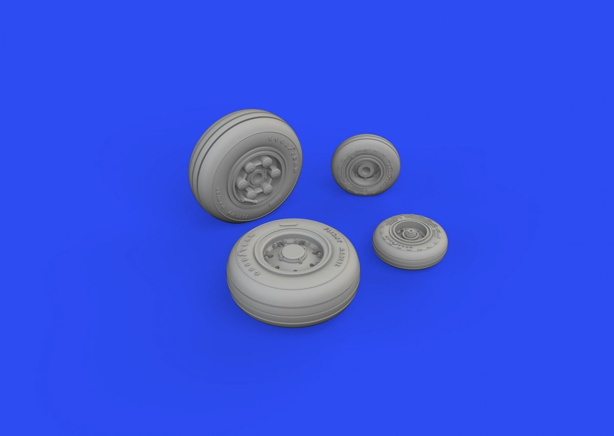 Eduard 672283 Tornado wheels REVELL 1/72 – Bild 2