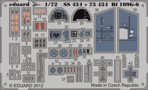 Eduard 73434 Bf 109G-6 S. A. 1/72 ITALERI