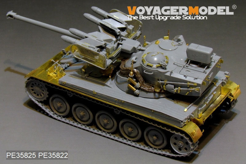 Voyager Model PE35825 Modern French AMX-13/75 w/SS-11 ATGM light tank basic (smoke discharger, Atenna base Include）For TAKOM 2038 1/35 – imagen 4