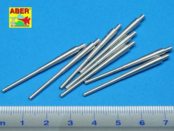 Aber 350L-11 Set of 8 pcs 380 mm barrels for German ships: Bismarck, Tirpitz 1/350 – Bild 2