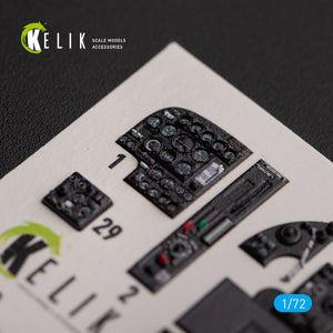 KELIK K72151 Bristol Beaufort Mk.1 - interior 3D decals for Airfix kit 1/72 – immagine 3
