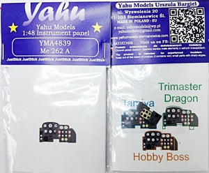 Yahu YMA4839 Me-262A (Tamiya / Hobby Boss / Triaster=Dragon) 1/48