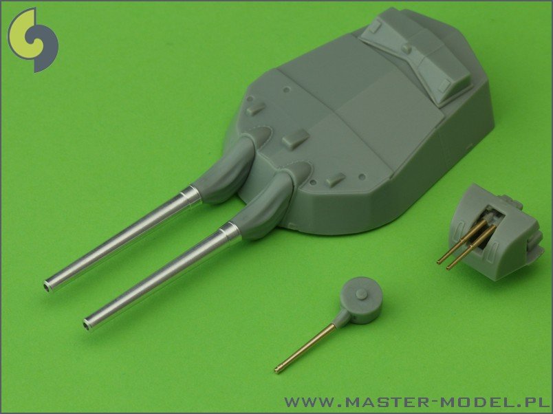 Master SM-350-068 HMS Warspite armament - 15in (8pcs), 6in (8pcs), 4in (8pcs) barrels – immagine 2