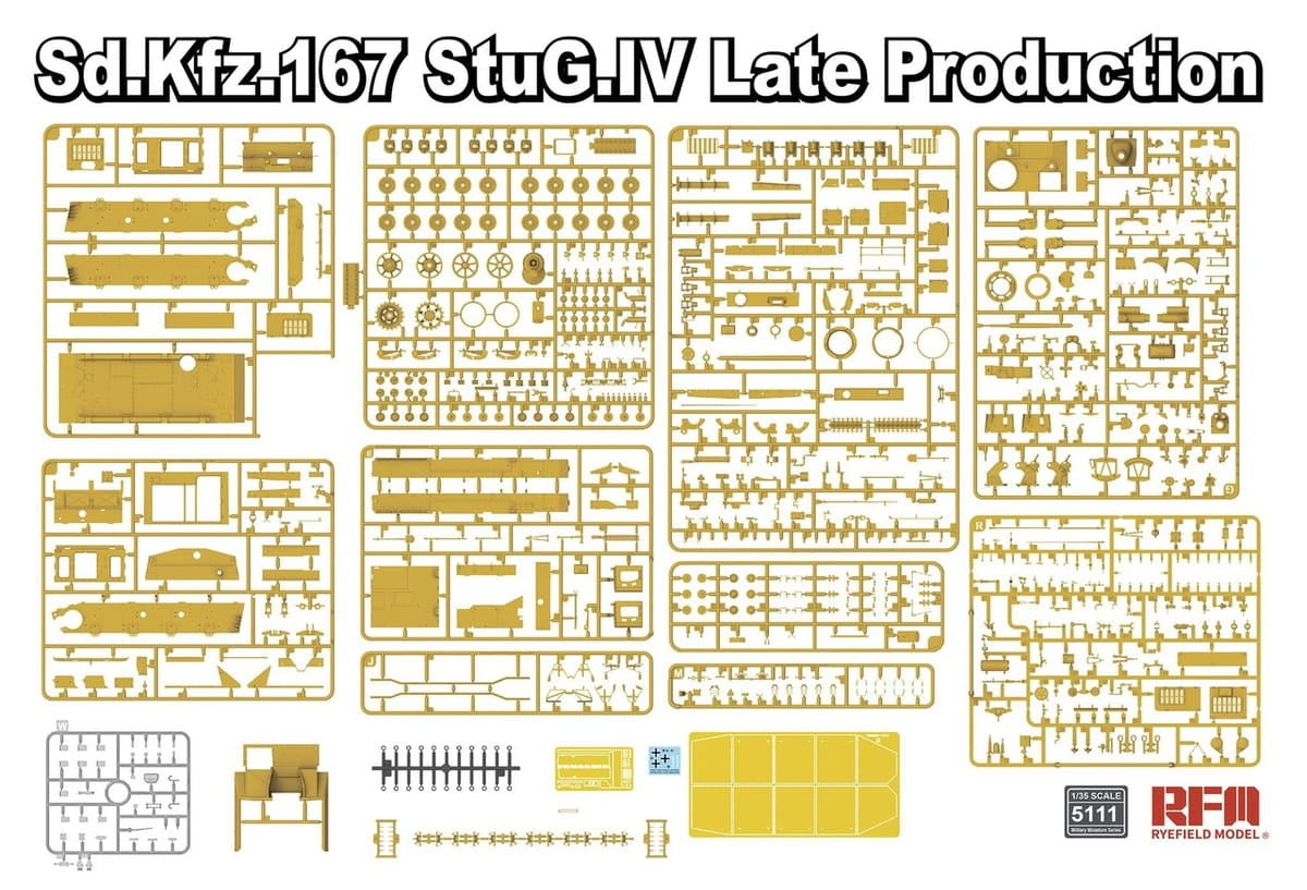 Rye Field Model 5111 Sd.Kfz. 167 StuG.IV Late Production 1/35 – immagine 4