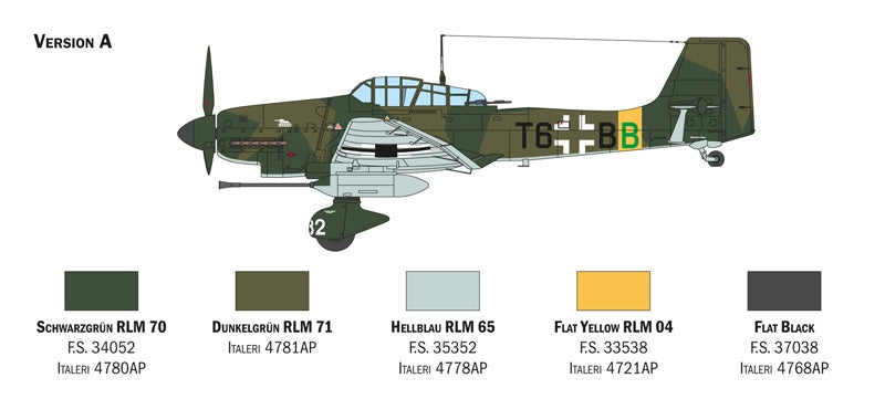 Italeri 2830 Ju 87 G-1 Stuka Kanonenvogel 1/48 – Bild 6