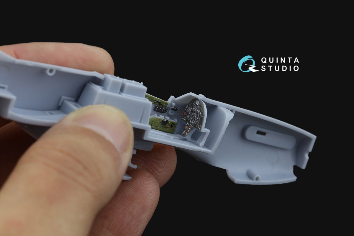 Quinta Studio QD72139 P-51D early 3D-Printed coloured Interior on decal paper (Airfix) 1/72 – imagen 7
