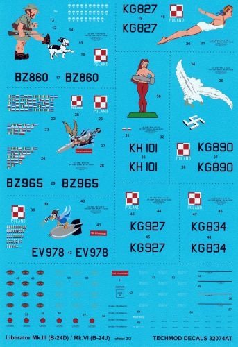 Techmod 32074 - B-24 Liberator 1/32 – immagine 3