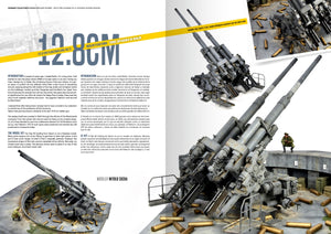 AK Interactive AK4907 WORN ART COLLECTION ISSUE 05 – GERMAN ARTILLERY - Bilingual English/Spanish – immagine 5