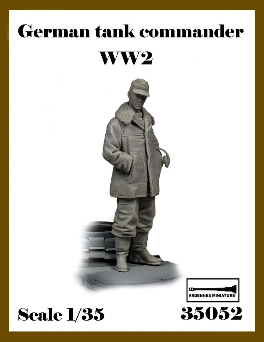 Ardennes Miniature 35052 German Tank Commander WW2 1/35