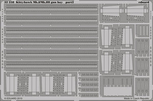 Eduard 32258 Kittyhawk Mk.I/Mk.III gun bay HASEGAWA 1/32 – immagine 2