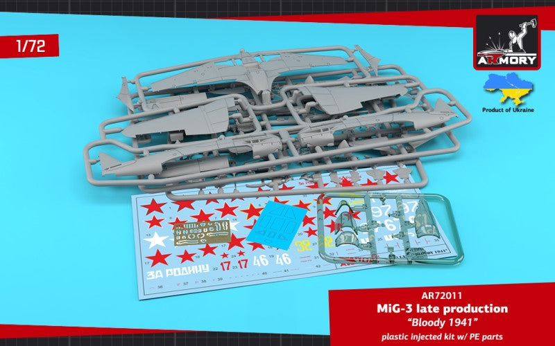 Armory Models 72011 MiG-3 late - 'Bloody 1941' 1/72