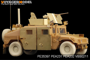 Voyager Model PEA232 Modern USMC HUMVEE M1114 Space Amour (GP) 1/35 – Bild 5