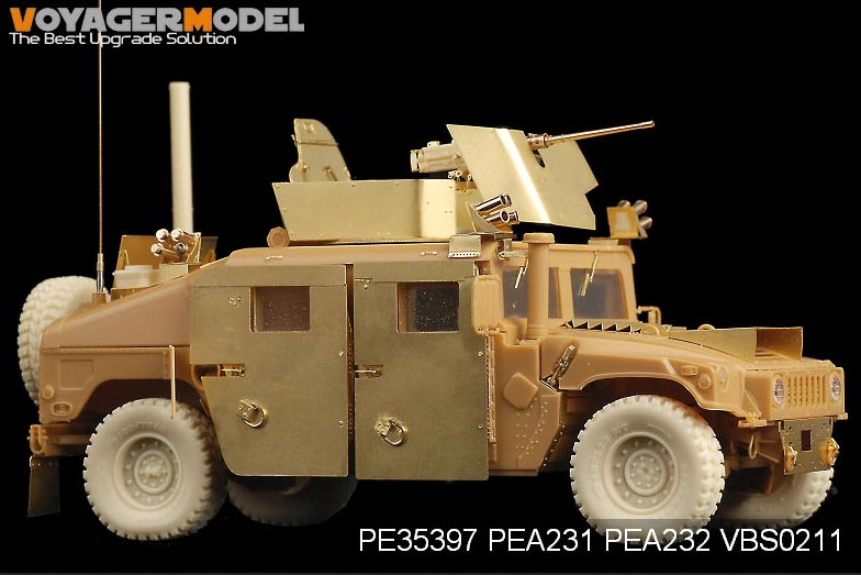 Voyager Model PEA232 Modern USMC HUMVEE M1114 Space Amour (GP) 1/35 – Bild 5