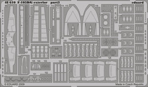 Eduard 48610 F-105D/ G exterior 1/48 HOBBY BOSS