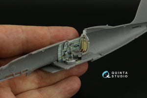 Quinta Studio QD48389 Macchi C.202 Folgore Early 3D-Printed &amp;amp; coloured Interior on decal paper (Hasegawa/Eduard) 1/48 – immagine 10