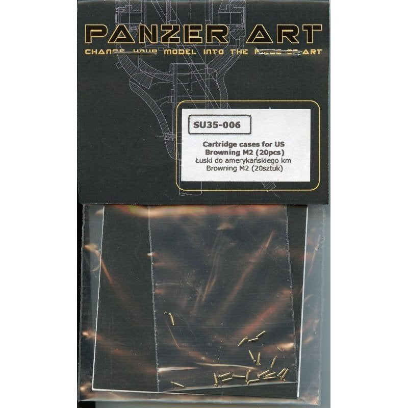 Panzer Art SU35-006 Cartridge Cases for Browning 0.5cal 1/35
