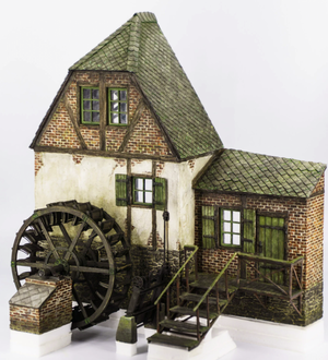 RT-Diorama 35132 Watermill Building 1/35 – image 4