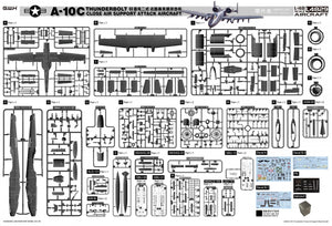 Great Wall Hobby L4829 A-10C THUNDERBOLT II 1/48 – Bild 2