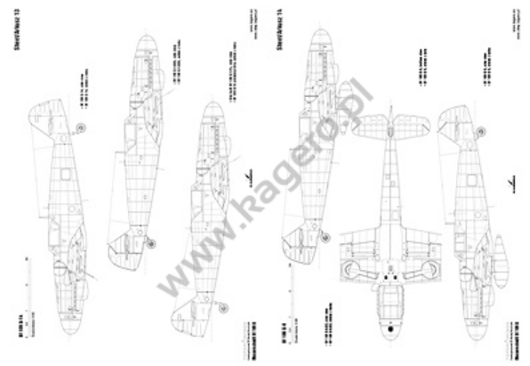 Kagero 7063 Messerschmitt Bf 109 G EN/PL – imagen 3