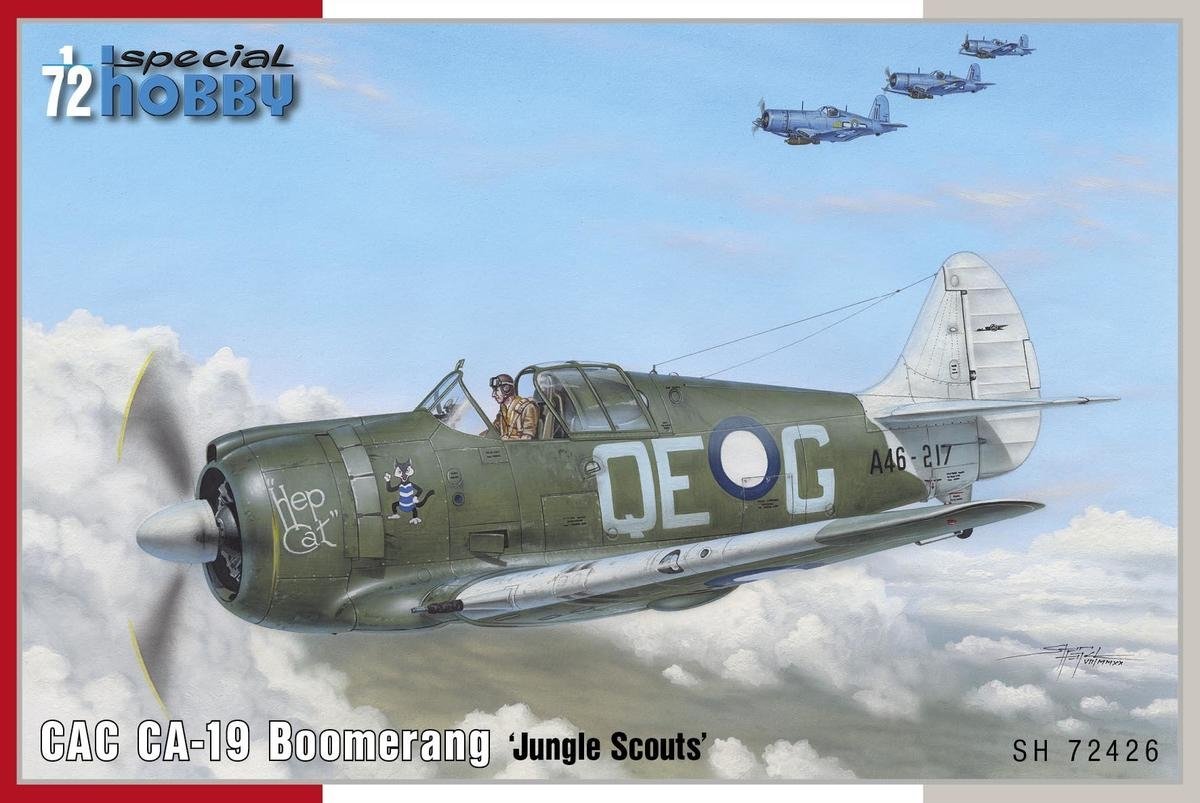 Special Hobby 72426 CAC CA-19 Boomerang 'Jungle Scouts' 1/72