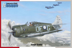 Special Hobby 72426 CAC CA-19 Boomerang ‘Jungle Scouts’ 1/72