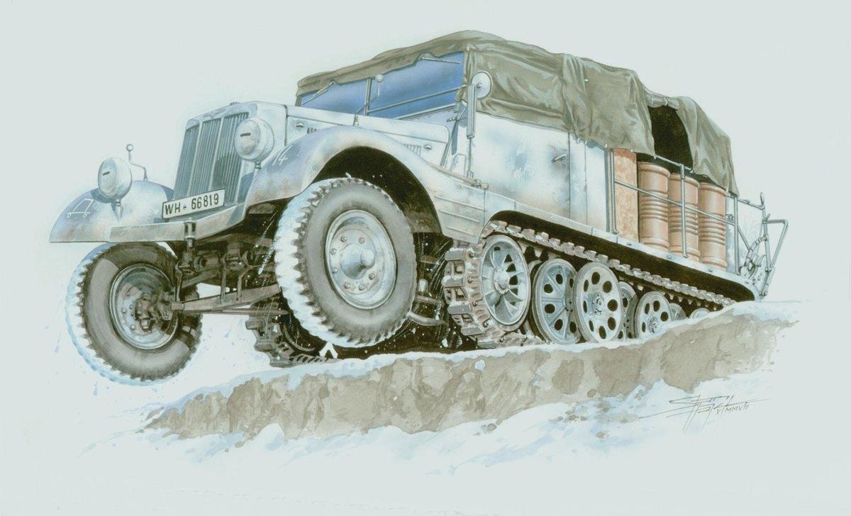 Special Armor 72010 Sd. Kfz 11/2 Entgiffungskraftwagen (1/72) – image 2