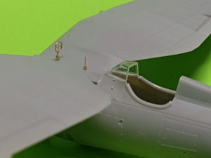 Master AM-48-160 PZL P.11c - kit de détails - canons de fusil wz. 33, viseurs et tuyère Venturi 1/48 – image 7