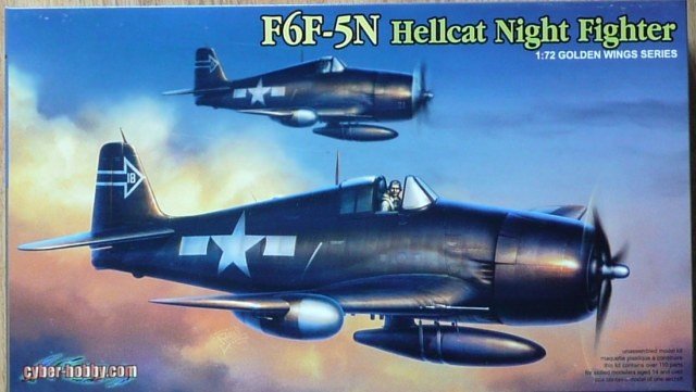 Cyber Hobby 5080 Grumman F6F-5N Hellcat Night Fighter 1/72