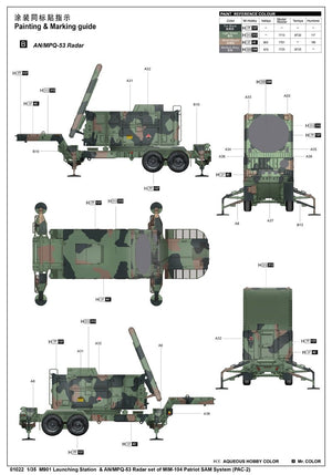 Station de lancement Trumpeter 01022 M901 – image 2