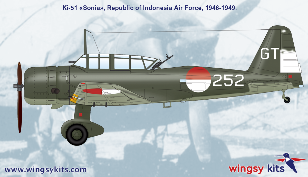 Wingsy Kits D5-06 IJA Type 99 Ki-51 “Sonia” at other services 1/48 – immagine 12
