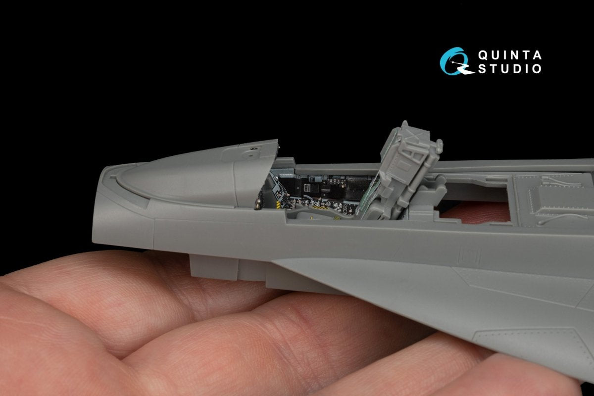 Quinta Studio QD48198 F/A-18E 3D-Printed &amp;amp; coloured Interior on decal paper (for Meng kit) 1/48 – Bild 4