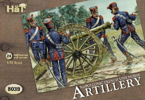 Hat 8039 Napoleonic French Line Horse Artillery 1/72