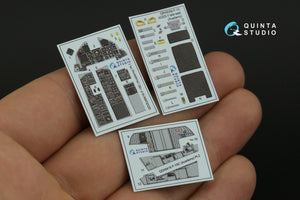 Quinta Studio QD48416 F-15C 3D-Printed coloured Interior on decal paper (Academy) 1/48 – Bild 4