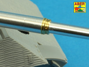 Aber 35L-215 Barrel for German 8,8cm Kw.K 43 (L/71) gun used on Tiger B Porsche turret-late for TAKOM model 1/35 – Bild 7