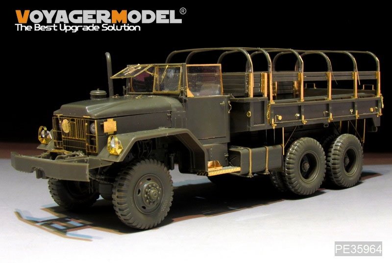 Voyager Model PE35964 Modern US Army M54A2 5t Truck basic For AFV 35300 1/35 – immagine 5