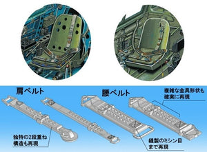 Fine Molds NC02 IJN Aircraft Seatbelt Set 1/48 – Bild 3