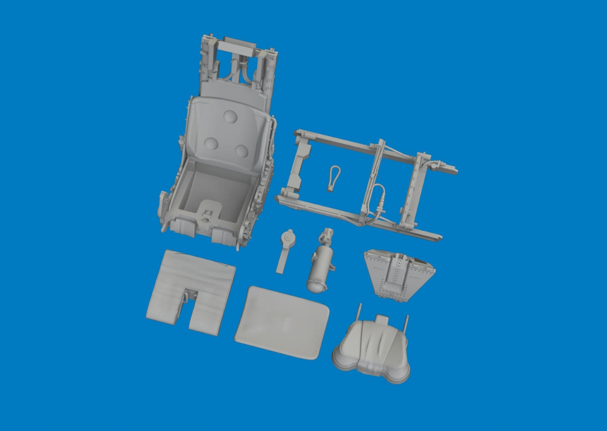 Eduard 6481086 F-35C seat PRINT Tamiya 1/48 – Bild 3