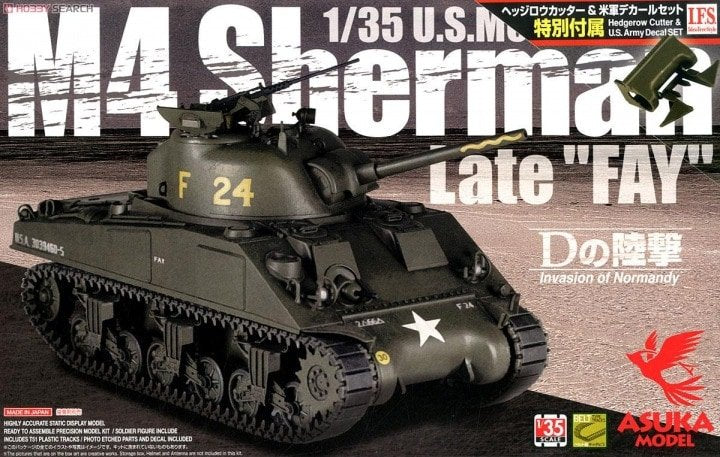 Asuka 35-032 M4 Sherman (Late Production) "FAY" 1/35
