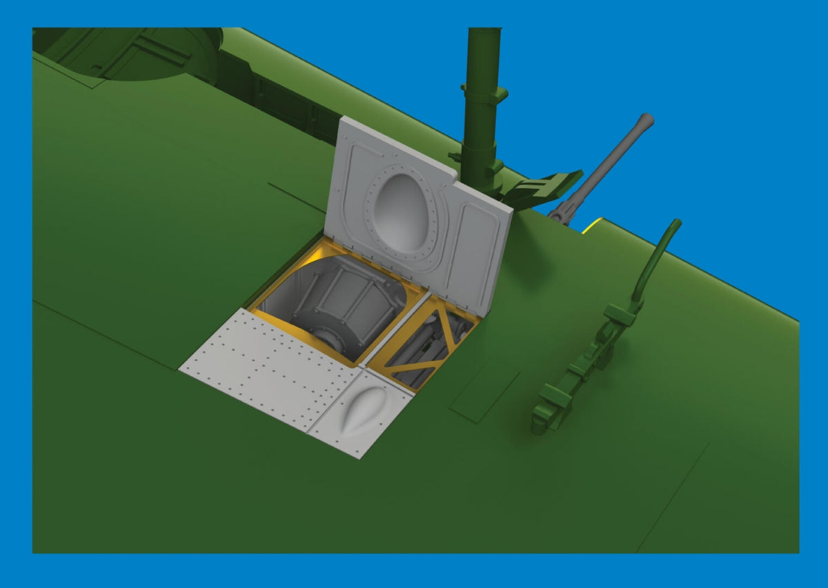 Eduard 6481095 A6M5 Type 52 gun bays PRINT EDUARD 1/48 – zdjęcie 3