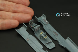 Quinta Studio QD72179 Bf 110C/D/E 3D-Printed &amp;amp; coloured Interior on decal paper (Eduard) 1/72 – zdjęcie 9