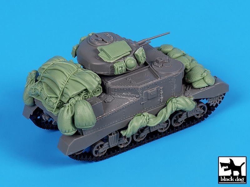 Black Dog T72121 M 3 Grant accessories set for Mirage Hobby 1/72 – imagen 5