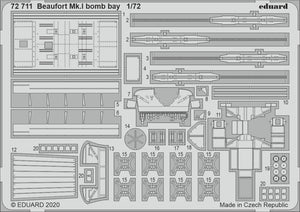 Eduard BIG72163 Beaufort Mk.I for AIRFIX 1/72 – imagen 2