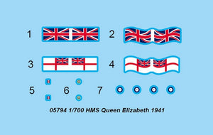 Trumpeter 05794 HMS Queen Elizabeth 1941 1/700 – Bild 5
