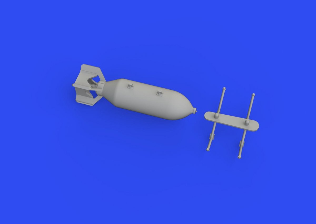 Maquette Eduard 672308 P-39Q bombe de 500 lb, à imprimer, Arma Hobby, échelle 1/72 – image 2