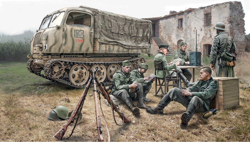 Italeri 6549 STEYR RSO/01 avec SOLDATS ALLEMANDS (1/35)
