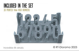 RT-Diorama 35727 Numbers Set 1 1/35 – immagine 2